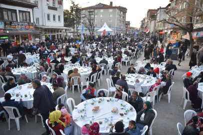 Bursa Orhaneli'de 'meydan' iftarı