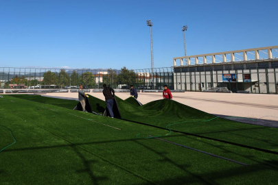 Bursa Büyükşehir'den amatöre destek... Futbol sahaları yenileniyor