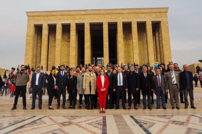 AGT'den çalıştay öncesi Anıtkabir ziyareti