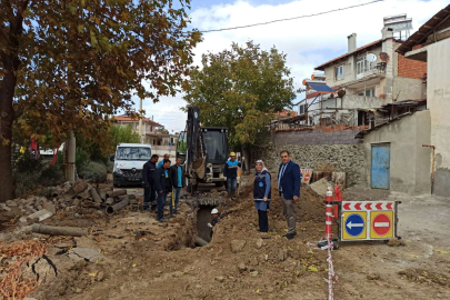 Manisa Kula'da olası taşkınlara öncü müdahale