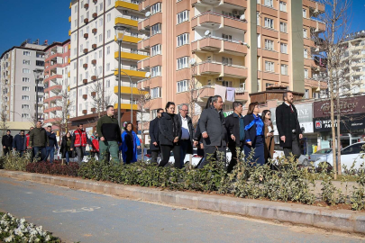 GAZİRAY Tüneli'nin üstü yeşilleniyor