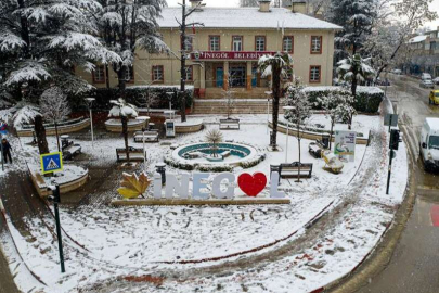 Bursa'da İnegöl 'kar'ı hazır kıta bekliyor!