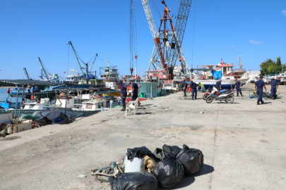 Hatay'da deniz ve sahil temizliği