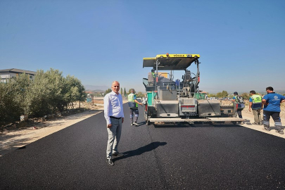 Denizli'de okul yolu artık daha konforlu