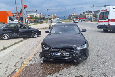 Düzce'de trafik kazası: 3 yaralı!