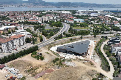 Yeni Gölcük Terminalinde yoğun çalışma