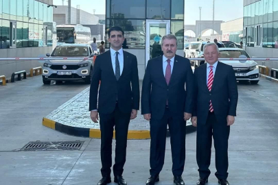 Destici, Ömer Sevgili ve Mehmet Kerman tarafından karşılandı