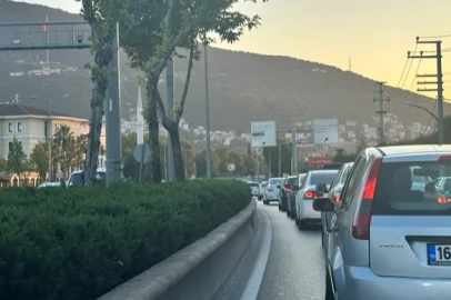 Bursa’da hafta sonu trafiği