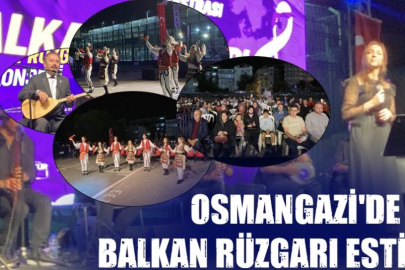 Osmangazi'de Balkan rüzgarı esti