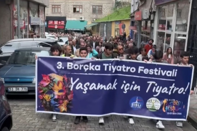 Artvin Borçka'da Tiyatro Festivali ile üçüncü buluşma