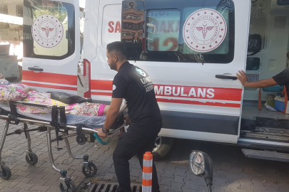 Adıyaman'da depremde panikleyerek baygınlık geçirdi