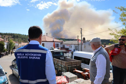 Muğla'daki orman yangınlarına müdahale sürüyor