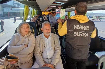 Bursa'da narkotik polisi 5 günde 6 bin 904 kişiyi bilgilendirdi