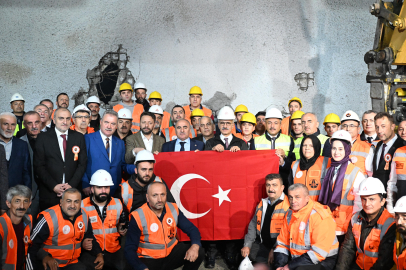 Rize Çamlıhemşin Tüneli'nde ışık göründü