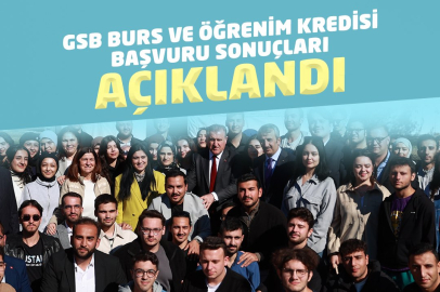 GSB'nin Burs ve Öğrenim Kredisi sonuçları açıklandı