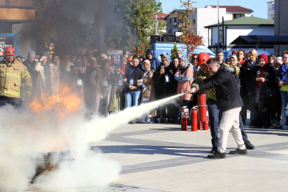 Kocaeli Başiskele’de afetlere hazırlık eğitimi