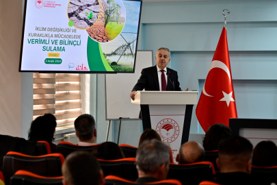 İzmir'de kuraklıkla mücadele için verimli ve bilinçli panel