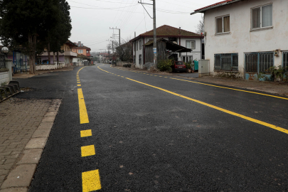 Sakarya'da Akçakamış’ın kalbine giden yolu tablo gibi işlendi