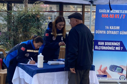 Muğla Büyükşehir'den şeker kontrolü