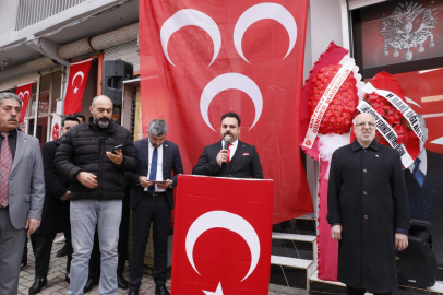 MHP Mardin Yeşilli İlçe Teşkilatı'nın yeni hizmet binası açıldı