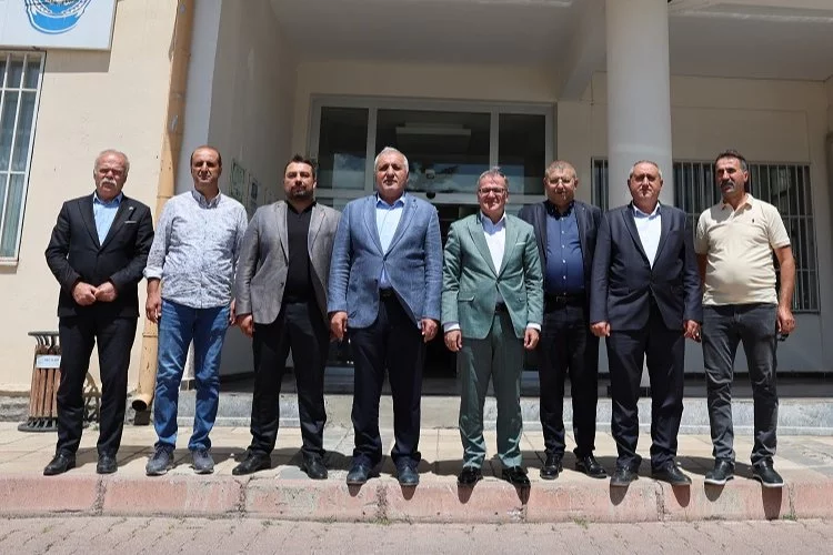 Başkan Özdoğan, MHP Kayseri İl Başkanı Demirezen ve heyetini ağırladı